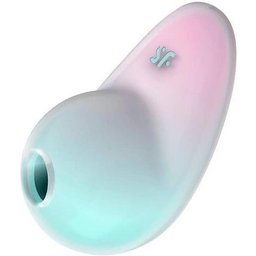 Pixie Dust Double Air Pulse Vibrator Mint/Pink 1ut