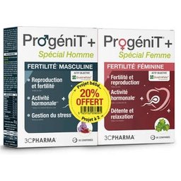 Duo ProgéniT+ Homme Femme 120 Comprimés