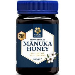 Miel de Manuka de Nouvelle Zélande Mgo Monofloral 550+ 500g