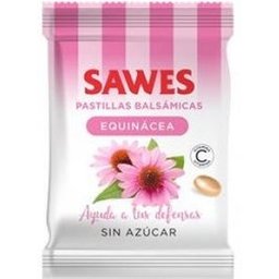 Comprimés balsamiques sans sucre aromatisés à l'échinacée avec vitamine C en sachet de 50g