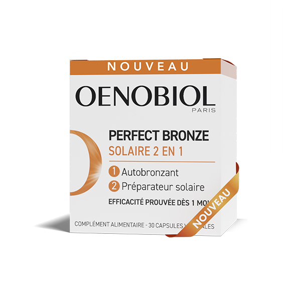 Perfect Bronze Solaire 2en1 Autobronzant et Préparateur solaire 30 comprimés