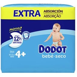 Couches Bébé Sèches 4+ 66uts