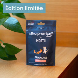 Friandises anti-boules de poils pour chat x Mastu