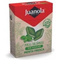 Juanola™ perlas balsámicas sabor menta menta 25g