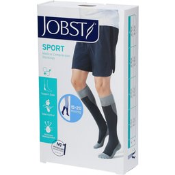 Sport Bas de Compression 15-20 Bleu M