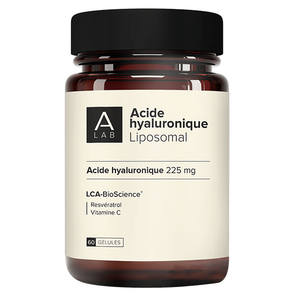 Acide Hyaluronique Liposomal 225mg - Anti-Rides, Elasticité, Fermeté de la Peau -  60 gélules