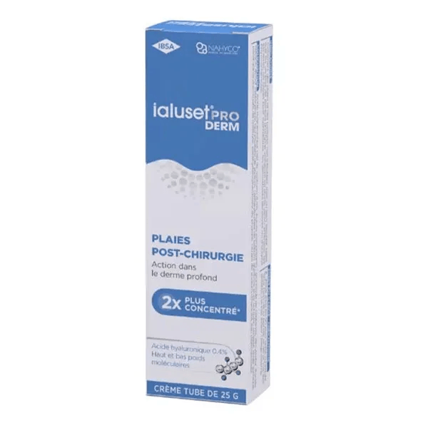 IalusetPro Derm Crème cicatrisante régénérante post-chirurgie 25g