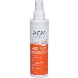 Acm® Medisun+ Spray solaire SPF 50 Protection familiale