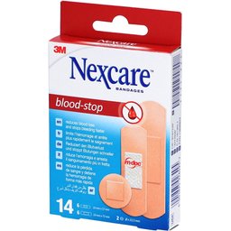 Nexcare Blood Stop Strips 3 Tailles Assortiment
