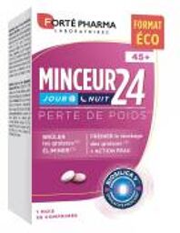 Forté Pharma Minceur 24 45+ Perte de Poids Format Eco 56 Comprimés - Boîte 56 comprimés