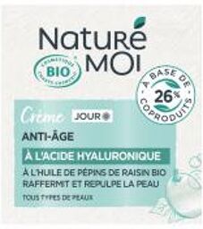 Crème Jour Anti-Âge Tous Types de Peaux Bio 50 ml - Pot 50 ml