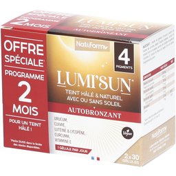 Nat&Form Lumi'Sun® Autobronzant en gélules