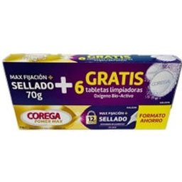 Pack Max Fixation 70 gr + Comprim Oxygène Bio-Act 6 uts