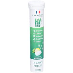 Granions Pastille hydratation Électrolytes Hydrop Goût Menthe-Citron