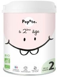 Lait Infantile Le 2ème Âge de 6 à 12 Mois Bio 800 g - Boîte 800 g