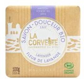 Savon Doux à la Fleur de Lavande Bio 100 g - Pain 100 g