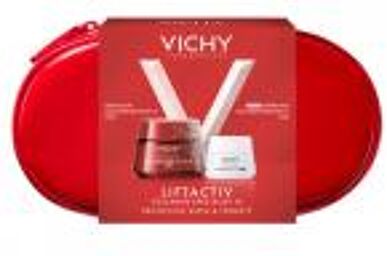 LiftActiv Collagen Specialist 16 Signes de l'Âge Crème Jour 50 ml + Crème Nuit 15 ml et sa Trousse Offertes - Trousse