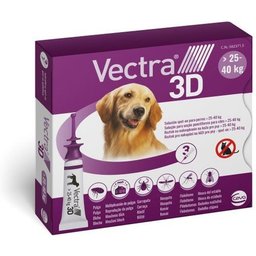 3D Chien 25 KG - 40 KG - Spot on, solution cutanée antiparasitaire externe. - bt 4