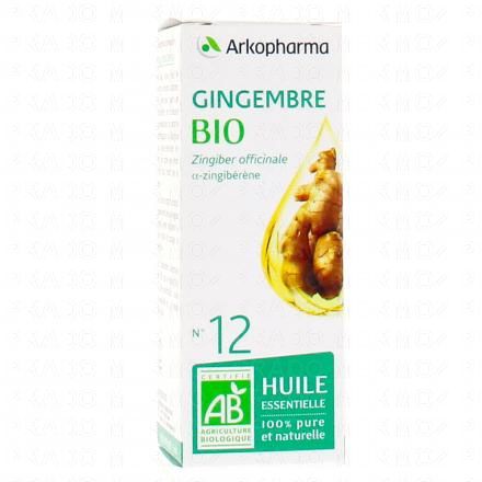 Arkoessentiel - Huile essentielle de Gingembre N°12 Bio 5ml