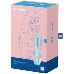 Threesome 1 Vibrator Blue 1ud
