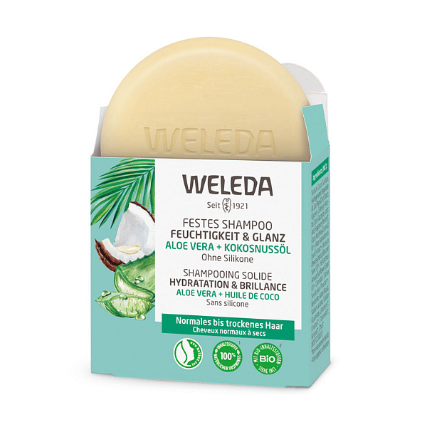Shampooing solide Hydratation & Brillance - Weleda