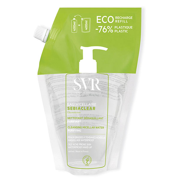 Sebiaclear Eau Micellaire Recharge - 400ml
