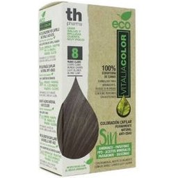 Vitalia Color Tinte Coloracion Capilar Eco Nº 8 Rubio Claro *