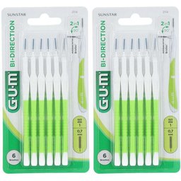 Gum® Bi-Direction Brossette conique fine 0,7 mm