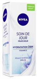 Soin de Jour Fraîcheur Hydratation 24h Pour les Peaux Normales SPF15 50 ml - Tube 50 ml