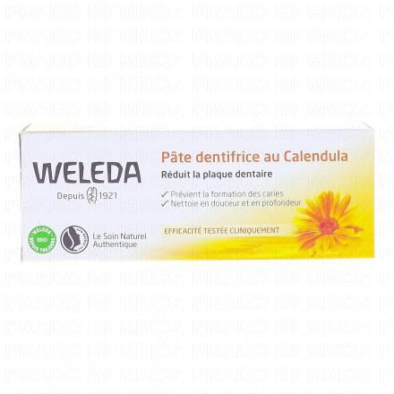 Pâte dentifrice au Calendula tube 75ml