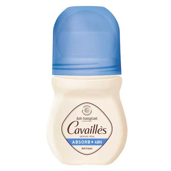 Rogé Cavaillès Déodorant ABSORB+ 48h Anti-Traces Roll-On 50ml