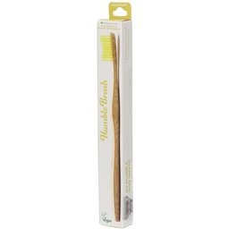 Humble Brush® Brosse à dents en Bambou Adulte Soft Jaune