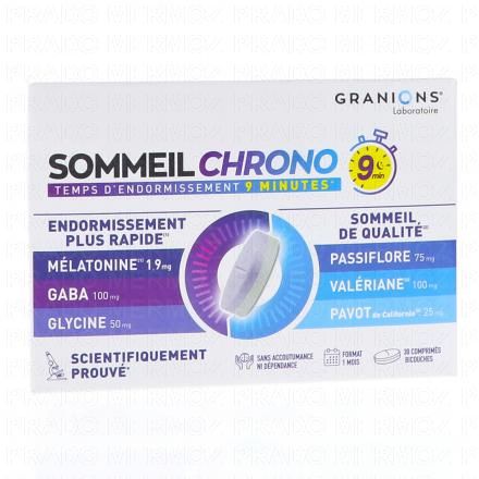 Sommeil Chrono 9 min x30Comprimés