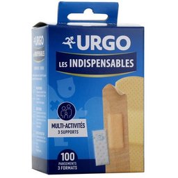 Les Indispensables Pansements 3 Formats 100 Pansements