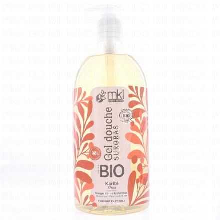 Gel douche Surgras Karité Bio flacon 1l