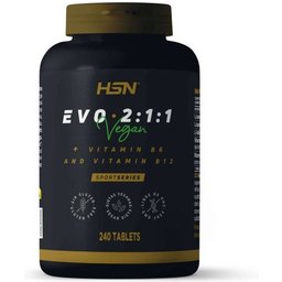 Evo 2:1:1 BCAA's 2:1:1 + Vitamines B6 & B12 240 Pastilles