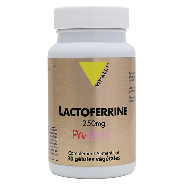 LACTOFERRINE 250mg 30 gélules végétales