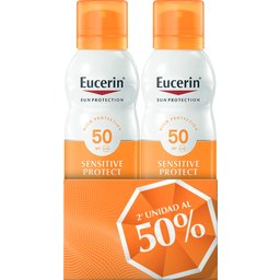 Sensitive Duplo Spray de protection solaire SPF50 2x200ml