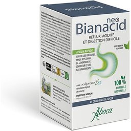 Neobianacid Menthe Comprimes - Brûlures d'estomac, Reflux acide et Digestion difficile