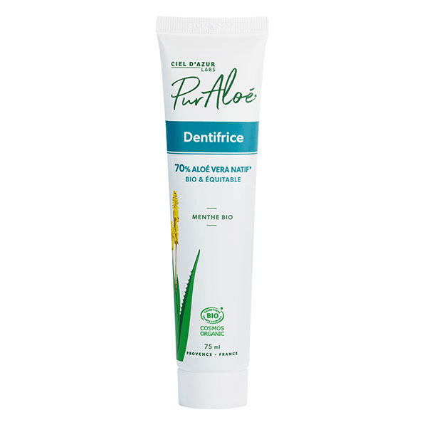 Dentifrice Aloé Vera 70% 75ml