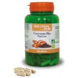 Curcuma pipérine bio 200 Gélules
