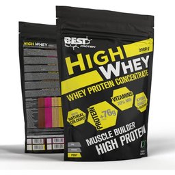 High Whey Plátano 2000g