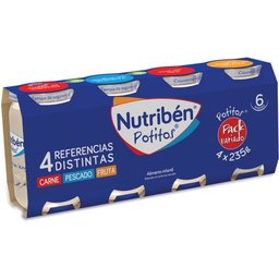 Pack Nutriben Divers 4X1 4U 235G