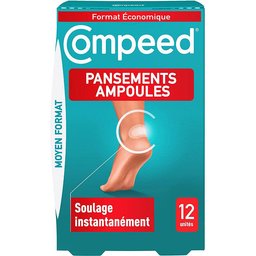 Compeed® - Pansements Ampoules Moyen Format Economique x12