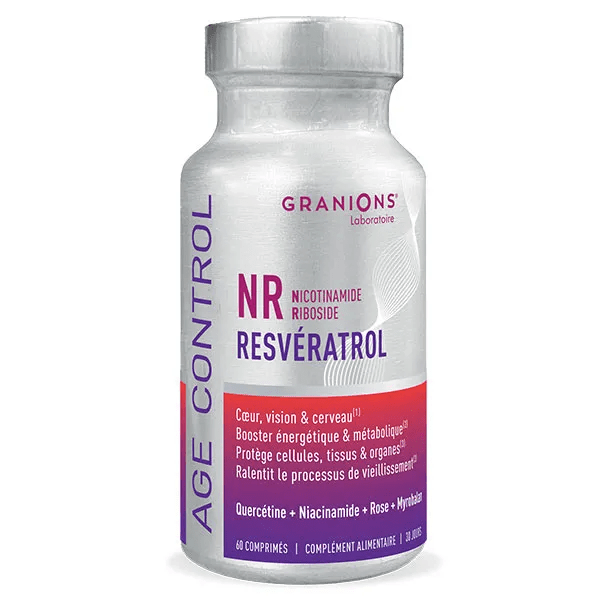 Age Control Énergie Cellulaire et Vitalité 60 Comprimés