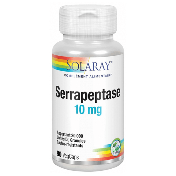 Serrapeptase 10mg 90 capsules végétales