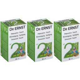 DR. ERNST's Nr 2 Tisane Dépurative-Transit avec du séné et du bouleau