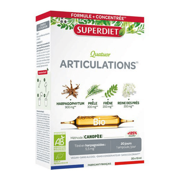 Quatuor Articulations Bio 20 ampoules