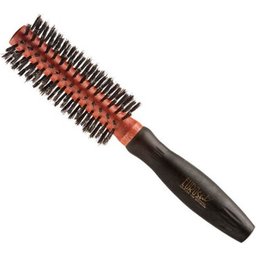 Brosse circulaire en sanglier mélangé et manche en caoutchouc 18mm