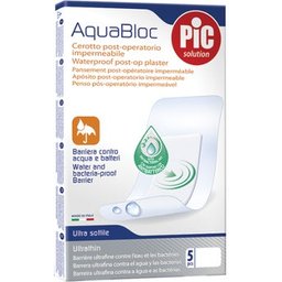 Pic Aquabloc 10X6 Stérile Anti-Bactérien Anti-Bactérien 5Pcs 26009